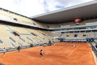 An inside look of Court Philippe-Chatrier at Stade Roland-Garros | Image Source: Getty